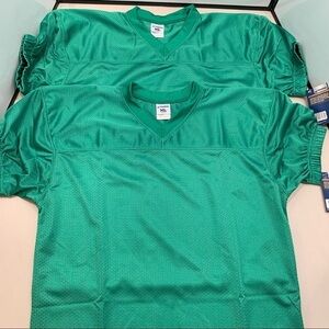 2 Champro Fire Football Jerseys Kelly Green Youth Xl